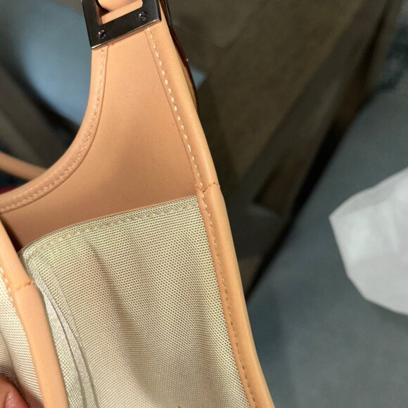 GUCCI NYLON Vintage Jackie Bardot Beige - Picture 13 of 13